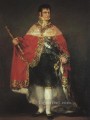 フェルディナンド 7 世の国服の肖像画フランシスコ・ゴヤ